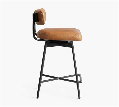 Maison Leather Stool